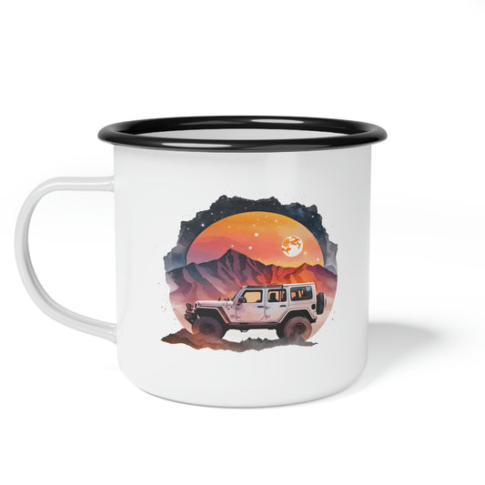 Star Gazer Enamel Camp Cup