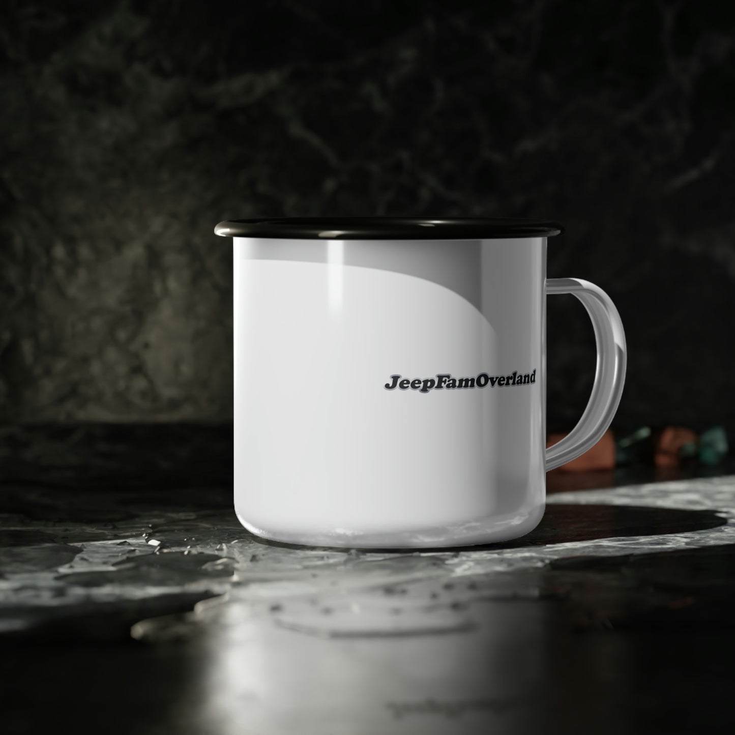 Swamp Fisherman Enamel Camp Cup