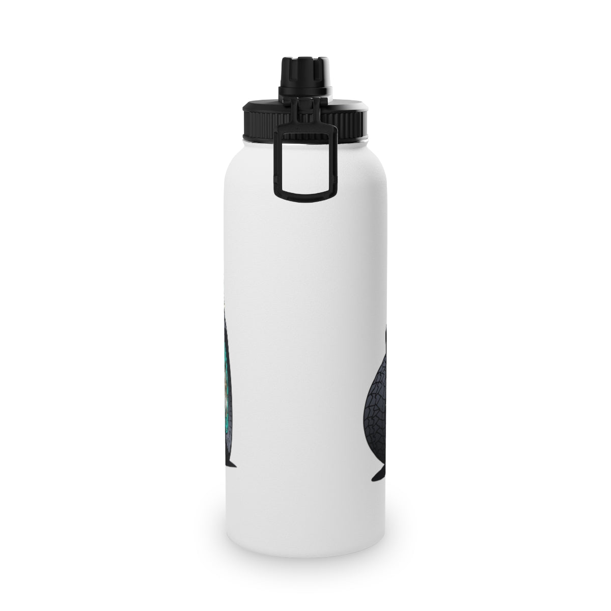 JeepFam Stainless Steel Water Bottle, Sports Lid