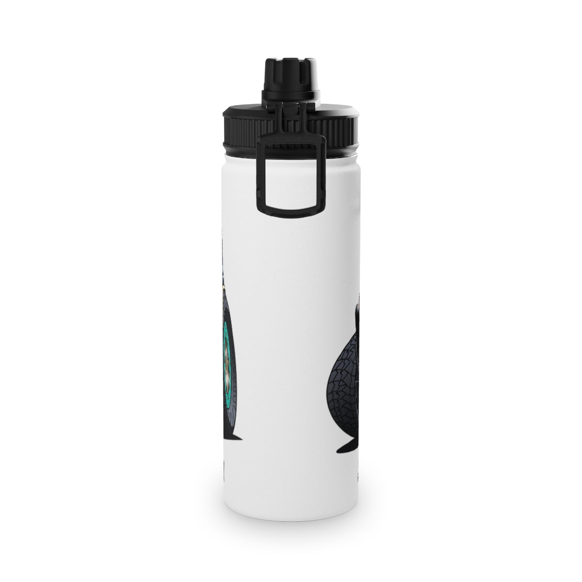 JeepFam Stainless Steel Water Bottle, Sports Lid